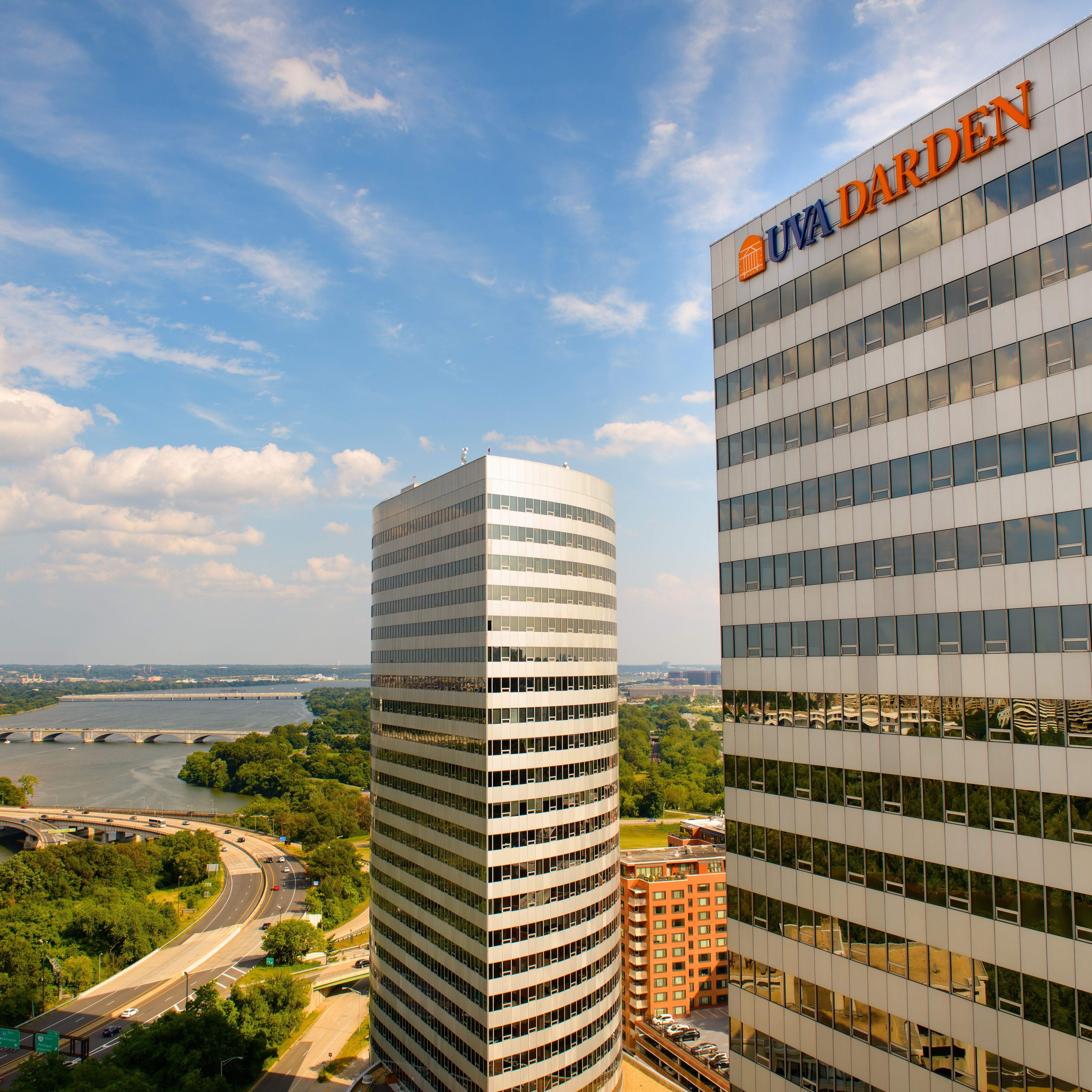 UVA Darden DC Metro skyline in daytime